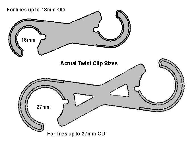Twist Clip Dimensions